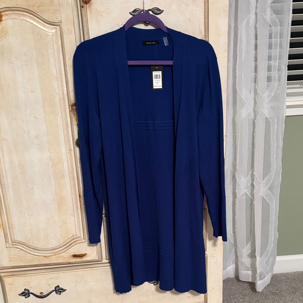 Verve Ami Royal Blue Cardigan